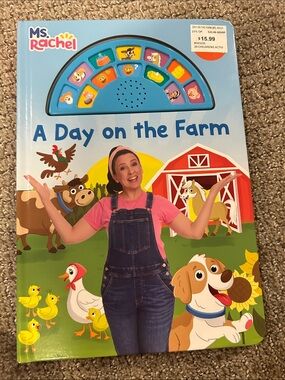 Rachel A Day on the Farm Sound Storybook - Blue